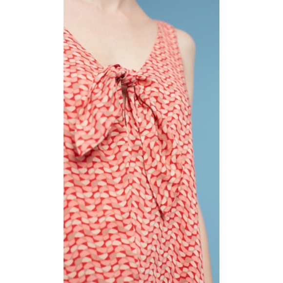 Anthro Maeve Verena Tie-Front Blouse - XSP - Picture 4 of 6